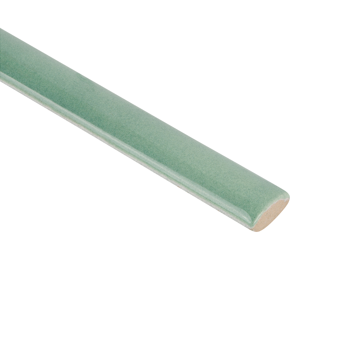 Cafe Moroccan Mint Blend Demi Bullnose 1/2x12x3/8 Gloss