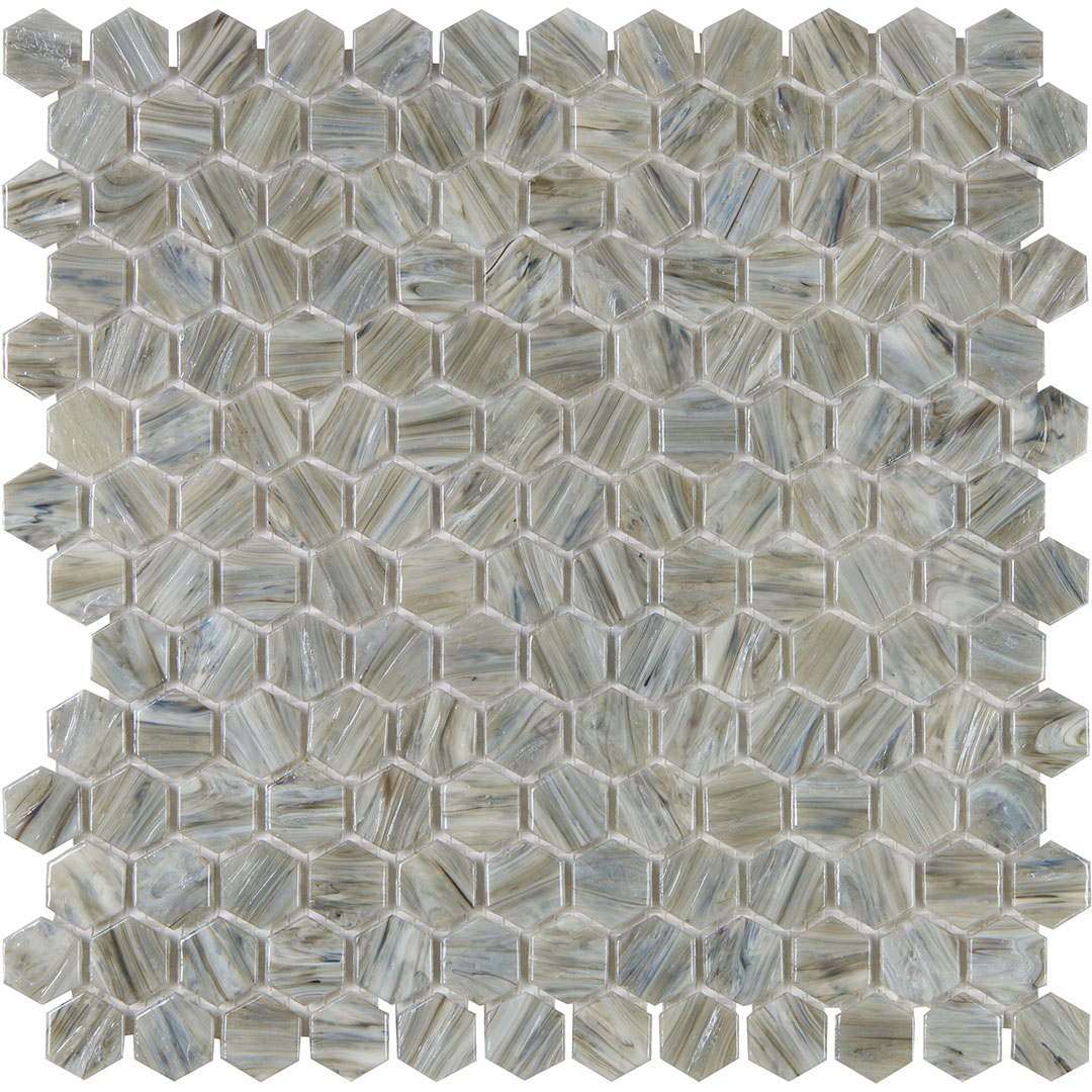 Shimmer Driftwood Sea HexagonTextured - Walker Zanger