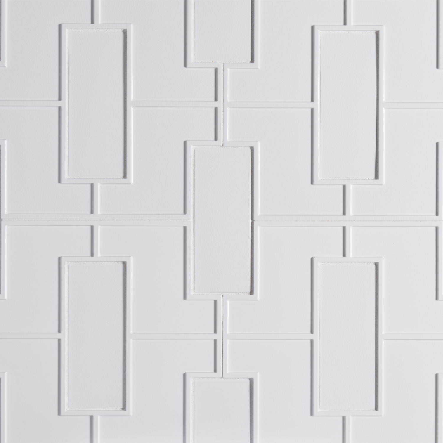 Studio Moderne Plaster Gloss Fretwork 18x20x5/8 - Walker Zanger