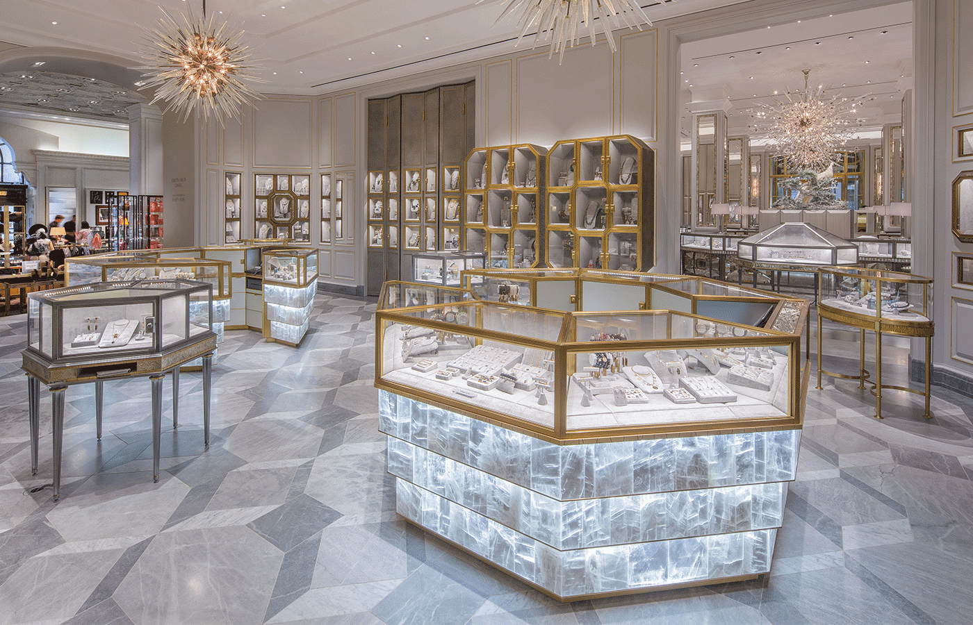 inside bergdorf goodman store