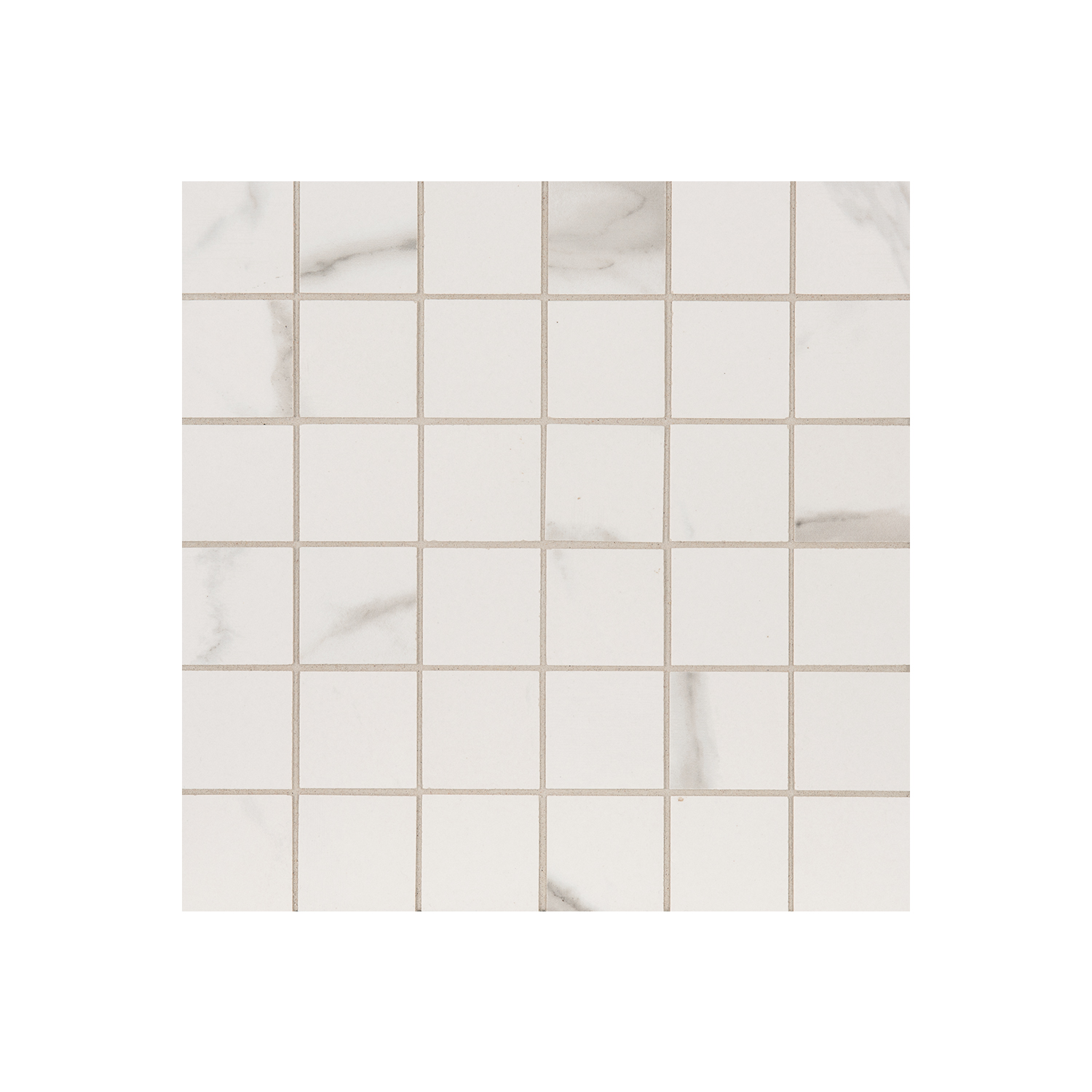 CAVA BIANCO STATUARIO 2X2 MOSAIC BRUSHED Walker Zanger