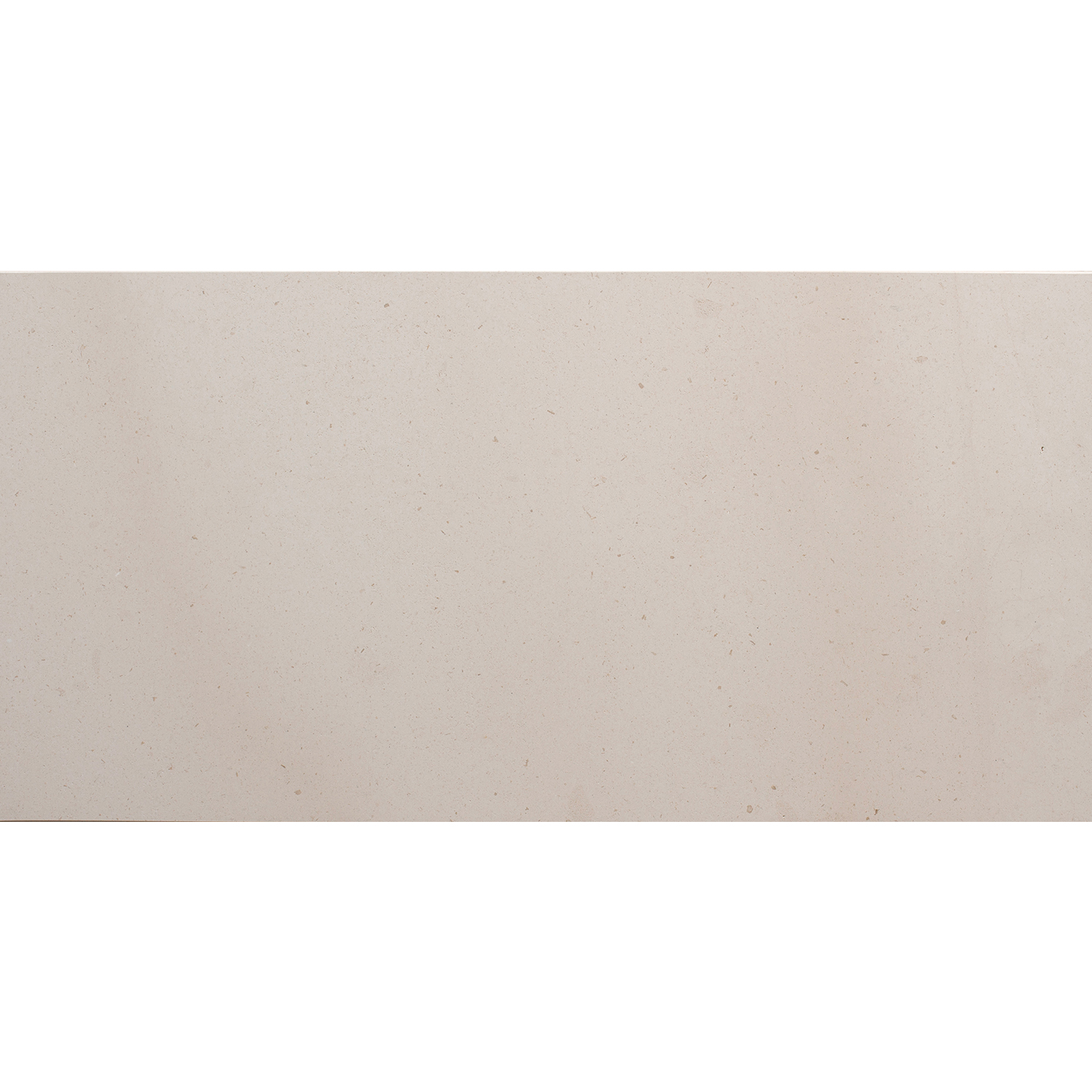 SAMPLE OF CHÂTEAU WHITE HONED LIMESTONE TILE 10 X 10 cm 