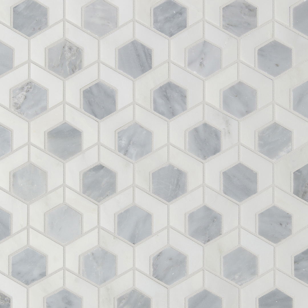 PIETRA GRIS LIGHT GREY BLENDED PENNY ROUND 12X13 - Walker Zanger PIETRA GRIS LIGHT GREY BLENDED PENNY ROUND 12X13 - Walker Zanger