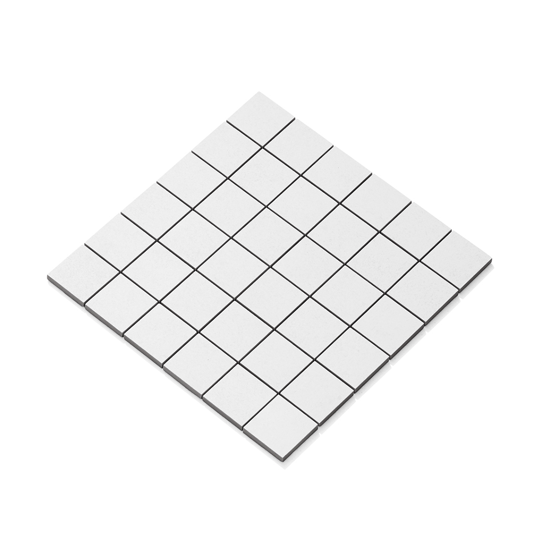 Level White Matte 2x2 Mosaic By box 10 pc - 9.68 sqft Actual